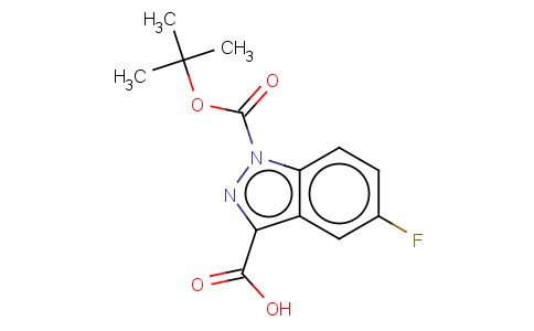1-BOC-5-FLUORO-3-INDAZOLE-CARBOXYLIC ACID